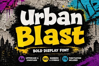 Urban Blast Font: Designs That Command Attention