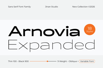 Discover Arnovia Expanded: Typography for Creative Design