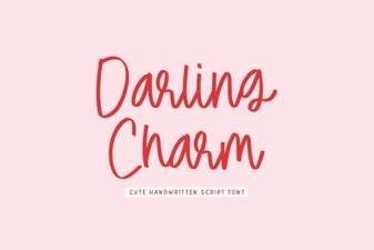 The Darling Charm Font for Creative Projects