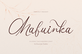 Mafuinka Font for Modern Graphic Design Projects